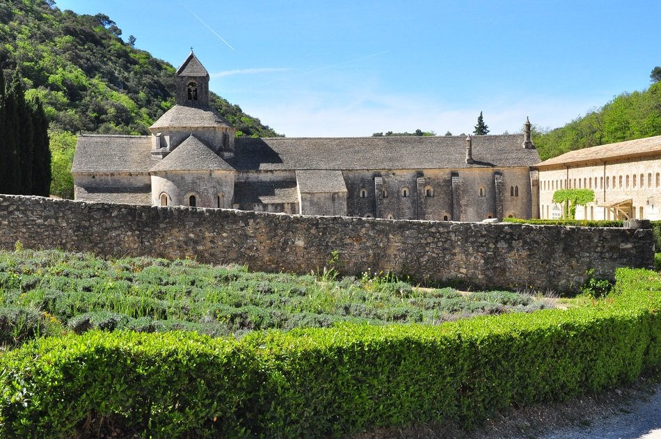 medieval architecture of a France