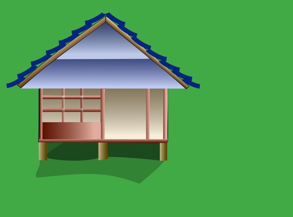 home shack drawing