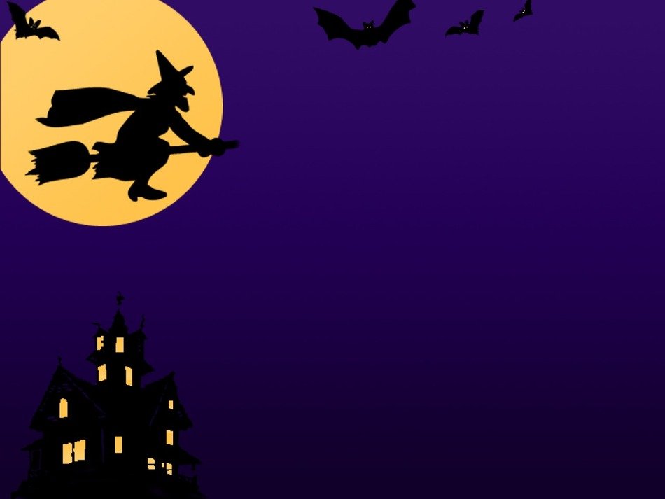 halloween over the city