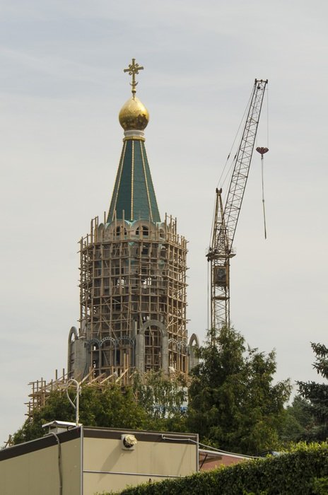 construction near the temple