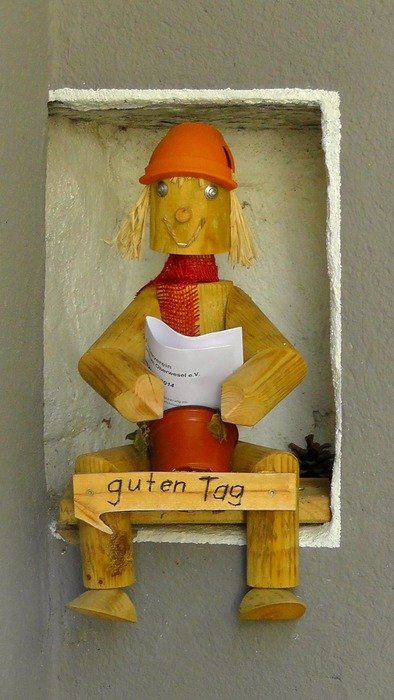 Picture of the wood doll