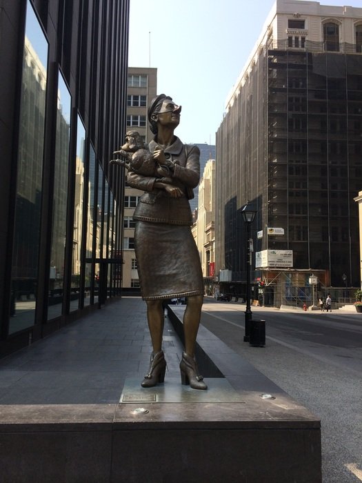 Women with dogs in the Canada