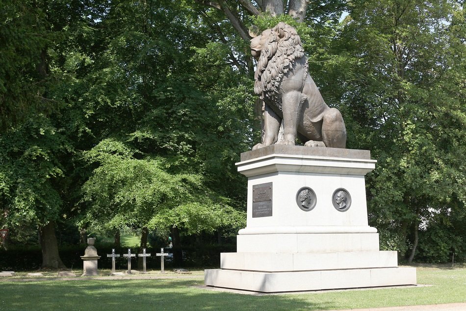 danish war monument Isted Lion