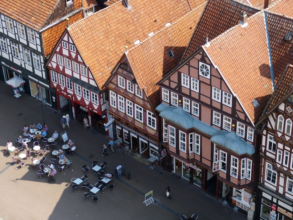 Celle aerial view