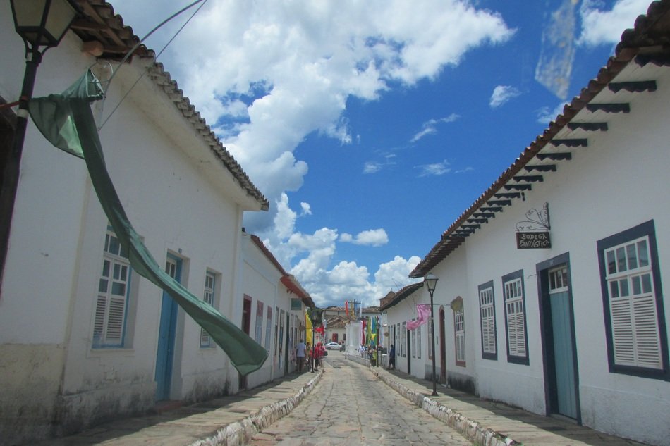 Street in Goias velho