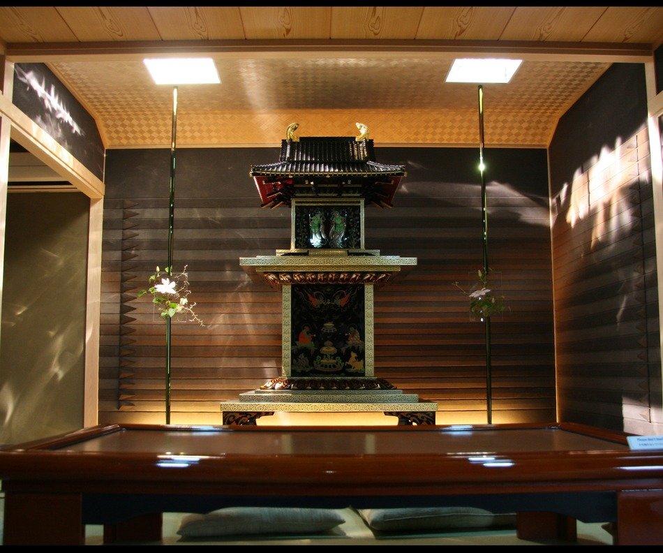 Ceremonial room in the Japan