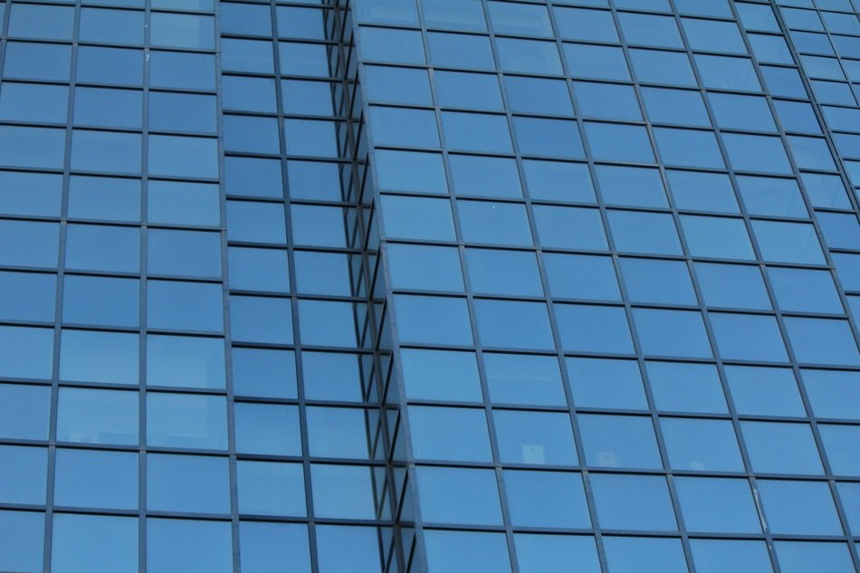 building glass fasad