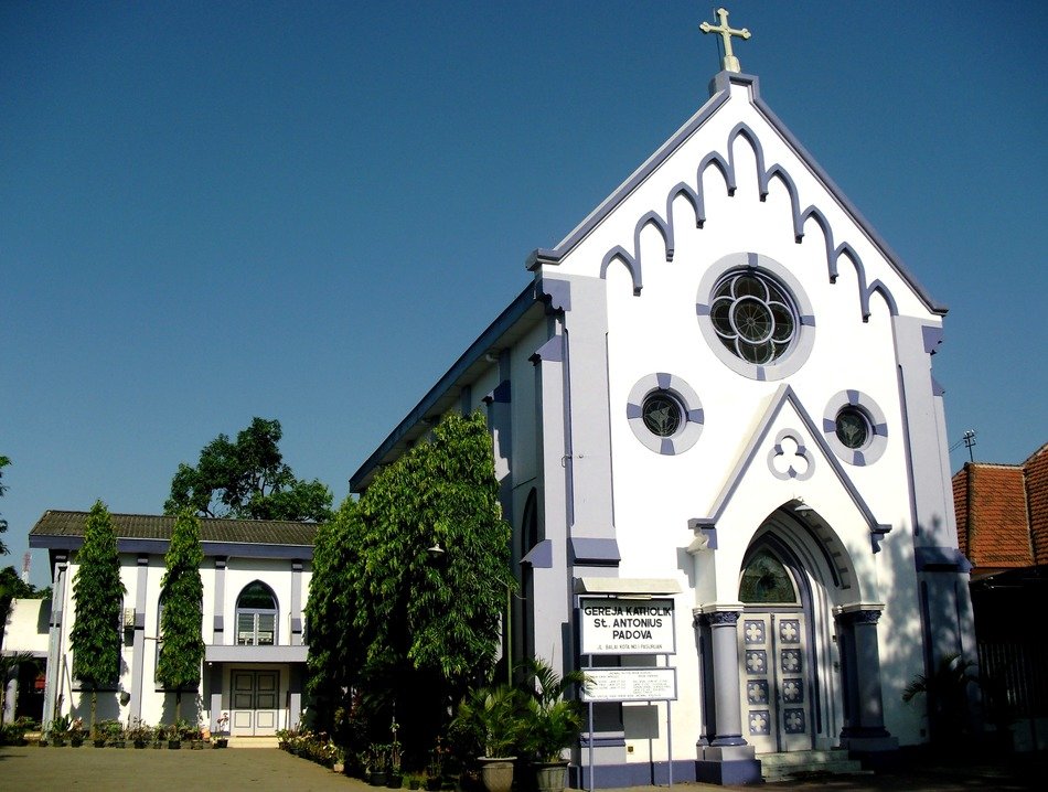 gereja catholic st. Antonios church