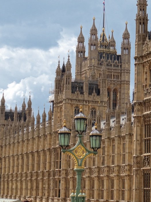parliament building on the banks of the Thames