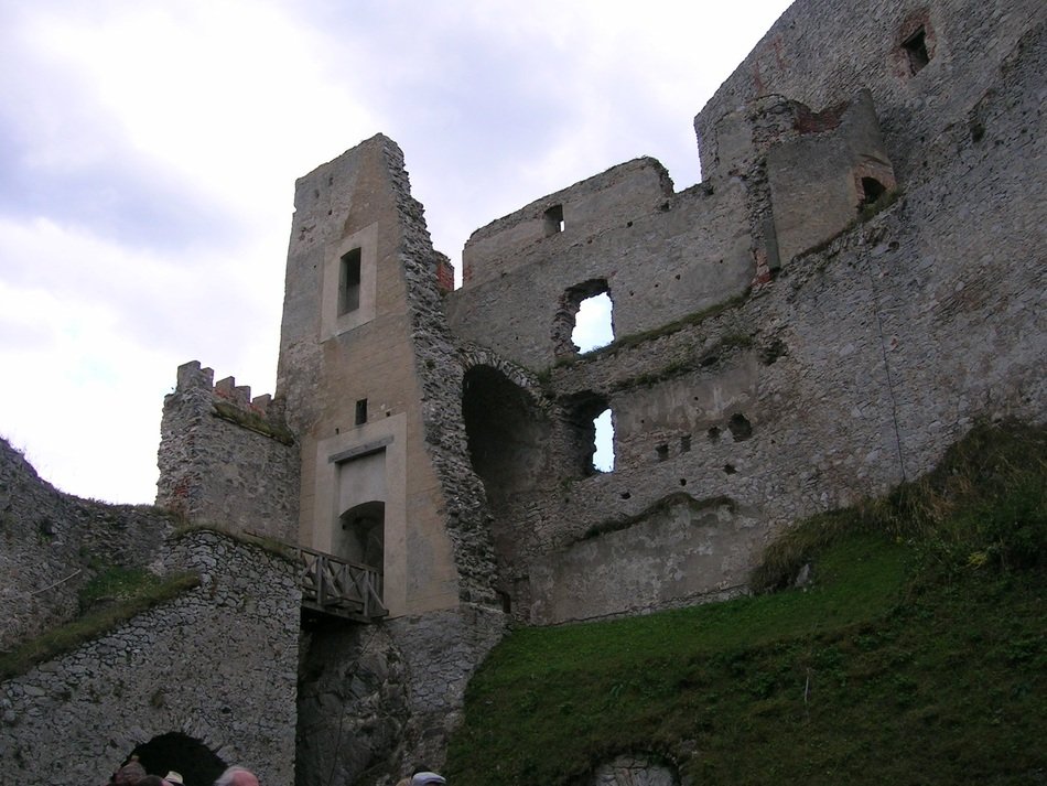 Historically castle from middle ages