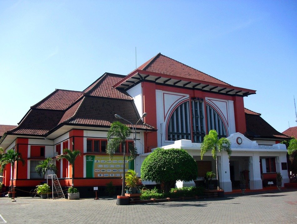 post office building in indonesia