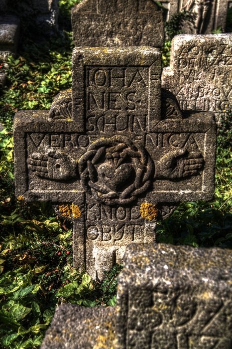 Beautiful Old cemetery in Gelsdorf, Germany