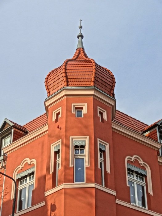 architecture of the dome of the tower