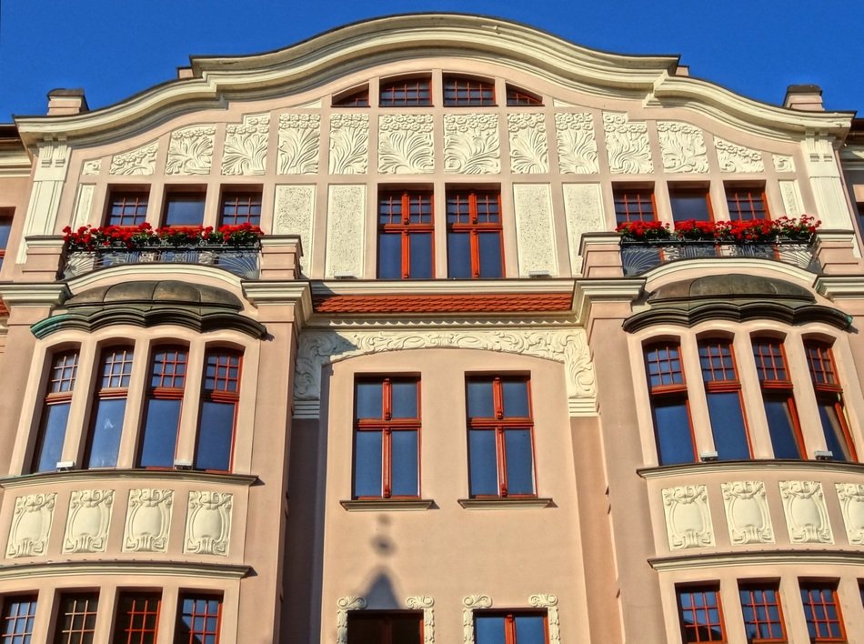 architecture windows house facade