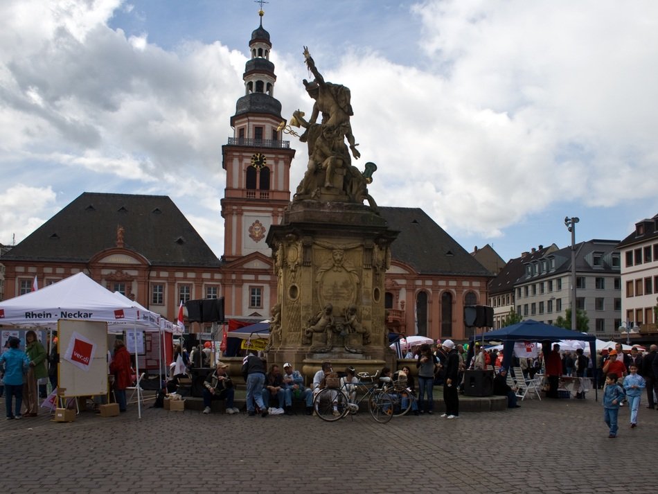 marketplace in mannheim