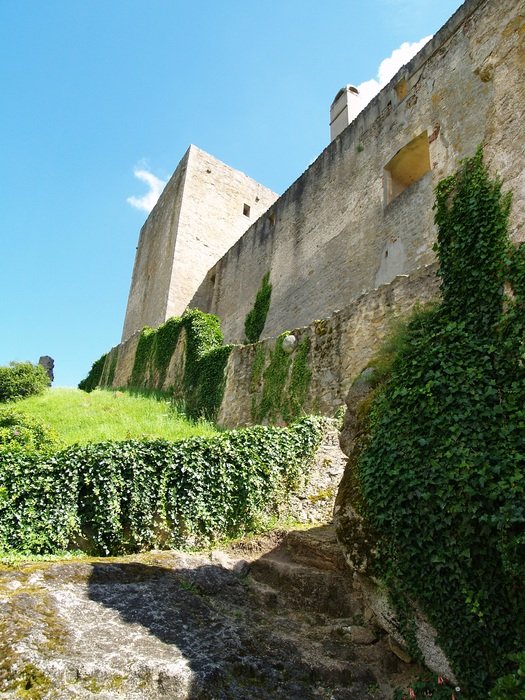 side view of the castle Landscarontejn