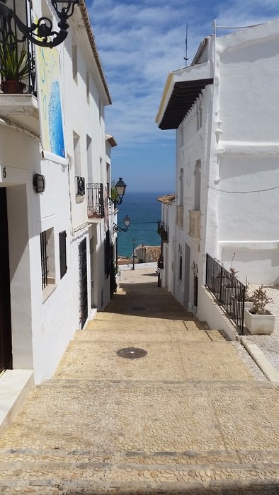 Buildings in Altea