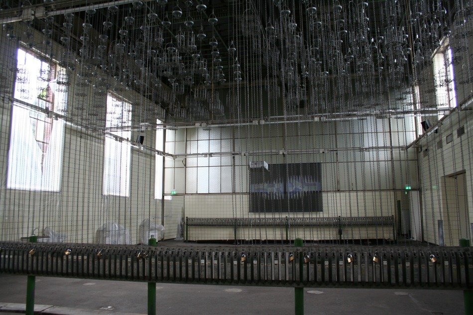 interior view of a coking plant