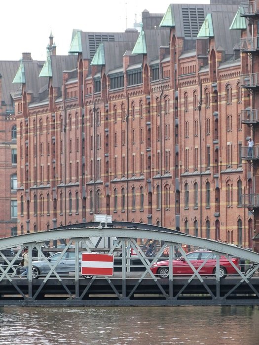 bridge in hamburg hanseatic city