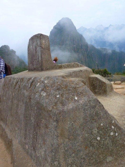 sundial in machu picchu