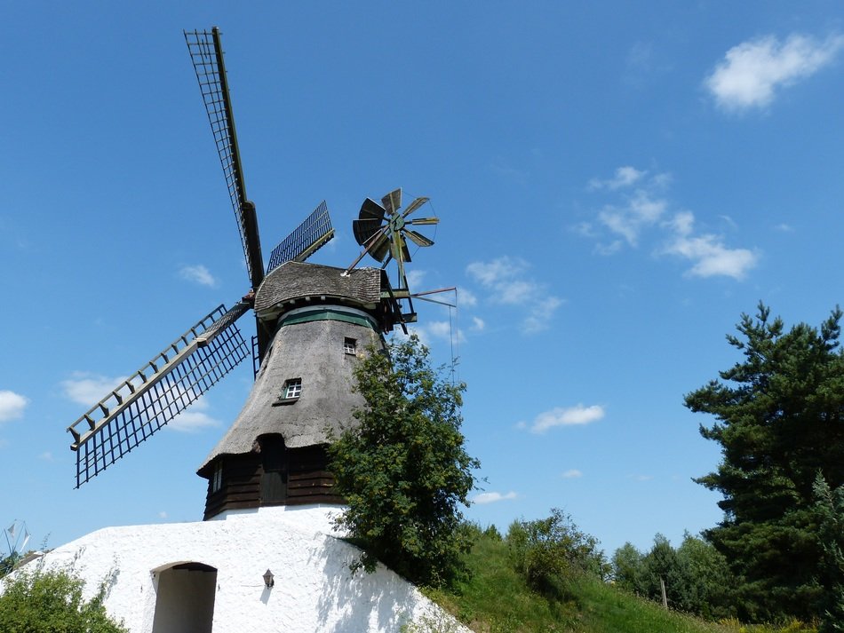 old mill at the museum