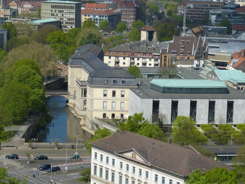 the historical part of the city, Hannover