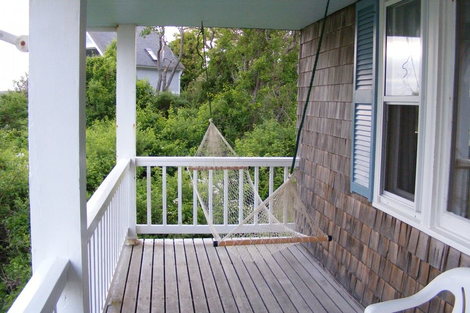 picture of the swing and house