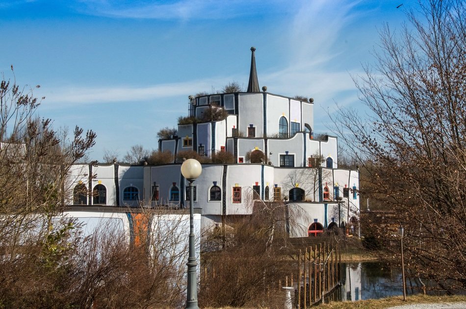 house on water