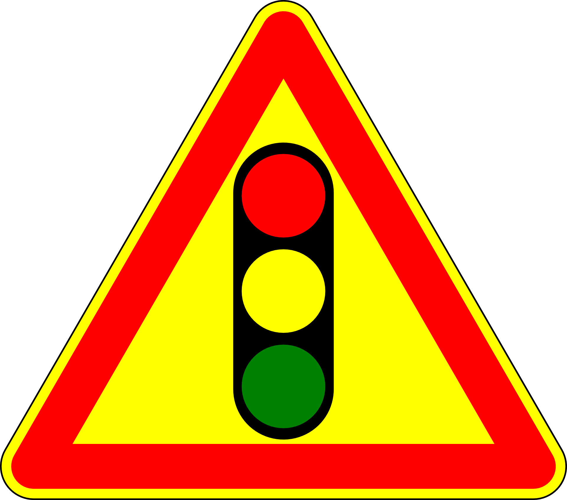 Traffic lights drawing free image download