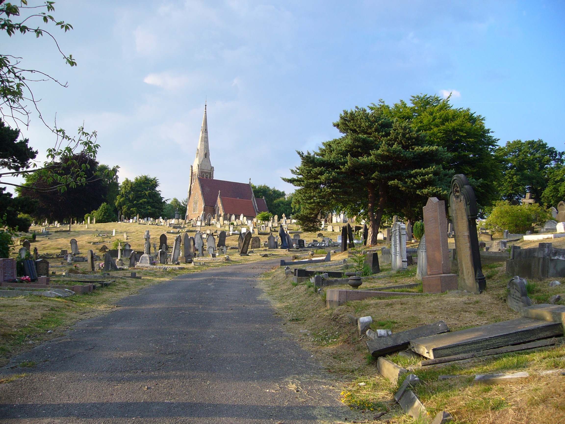 Кладбище Вортон Англия