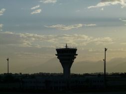 control tower for aviation safety
