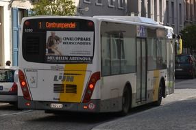 public transportation on the street