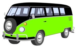 graphic image of auto Volkswagen for recreation