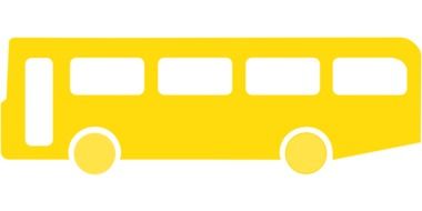 Picture of yellow public transport