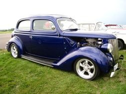 old bilutställnning