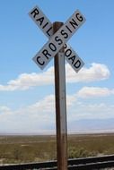 railroad crossing signs