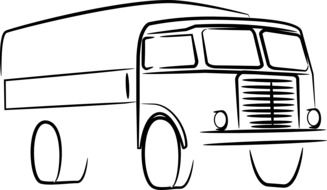 car truck vehicle drawing