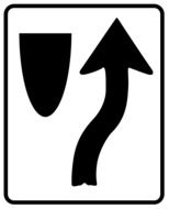 Keep Right, road sign