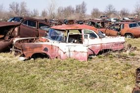 dump of old machines
