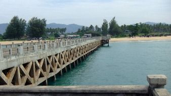 bridge andaman thailand crossing