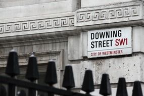 sign with the name of the street on the house