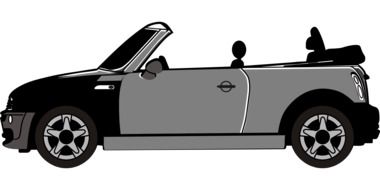 Picture of grey cabriolet