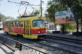 russian public transport, tram