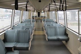 bart car interior train transit