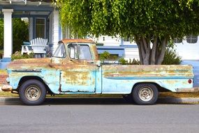 rusty truck 1959 chevy apache