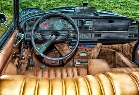 Interior of Citroen Ds