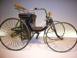 old bike in the museum