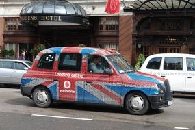 taxi london with vodafone text