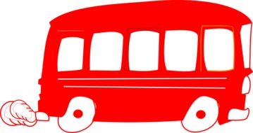 Big red bus