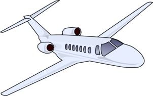 airplane jet drawing